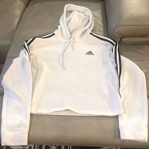 Small Adidas Cropped Hoodie